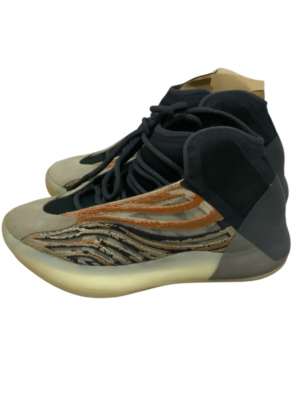 adidas Yeezy Qntm Adults Mens Beige Sneakers Casual Shoes GW5314 6.5